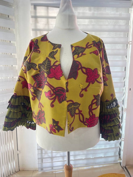 SIGNATURE SLEEVE BOLERO JACKET